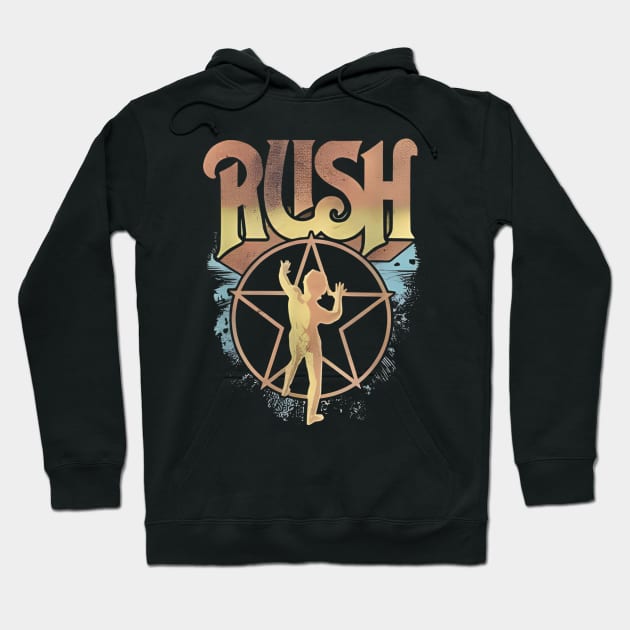 Rush vintage Hoodie by alea crew